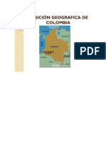 Mapa Fisico de Colombia