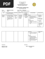 Instructional Learning Plan: Marvin Ace J. Sencio Mathematics Grade 7