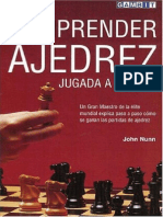 Comprender Ajedrez Jugada A Jugada Nunn PDF