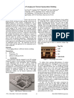 Multi-Die Packaging and Thermal Superposition Modeling: Top Die Cup TSV C4 Substrate