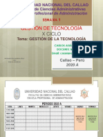 Sem 1 Gestión de Tecnología