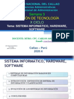 SEMANA 3 SISTEMA INFORMATICO HARDWARE Y SOFTWARE ppt