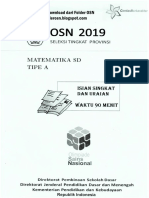 2019 Soal OSPMatematika SD (Folderosn - Blogspot.com) PDF