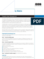 PAM Maturity Matrix Organisational Development Tool