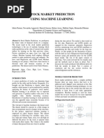 Stock Market Prediction Using Machine Learning