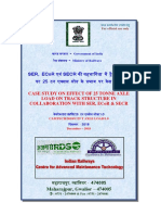 Case Study On Effect of 25 Tonne Axle Load On Track Structure - Final - Updated