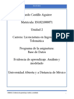 Normalización de bases de datos