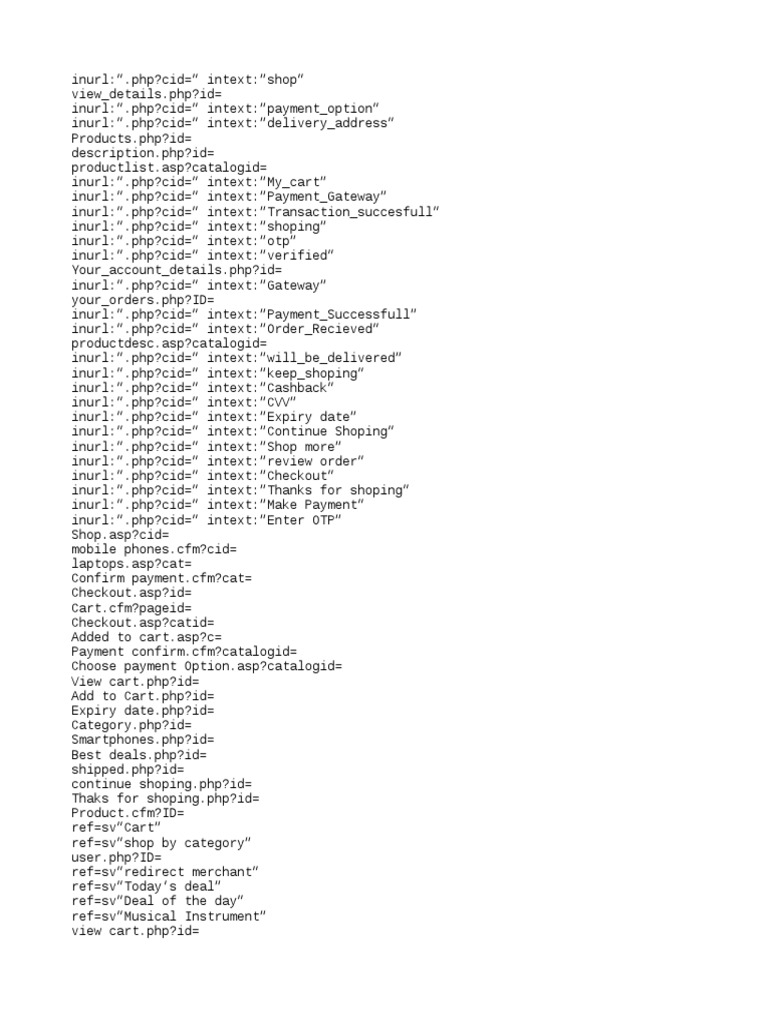 CVV DORKS COMBINED visual data 5