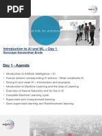Introduction To AI and ML - Day 1: Gururajan Narasimhan Erode