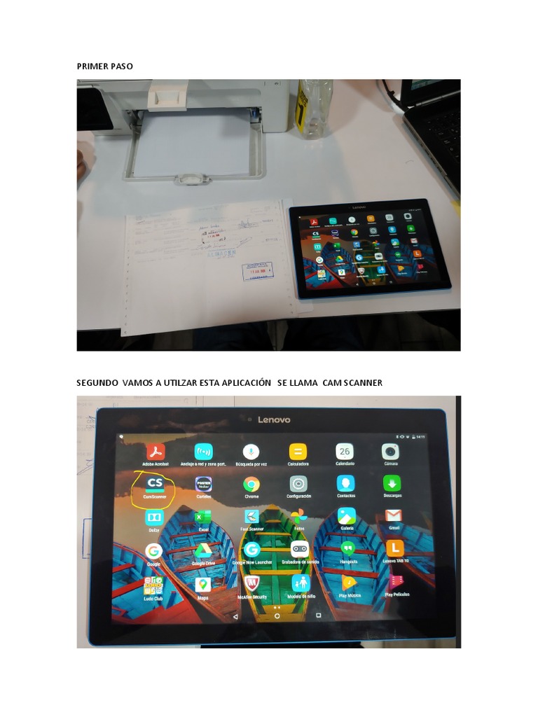 Scanner Pasos | PDF | Juegos y actividades | Informática