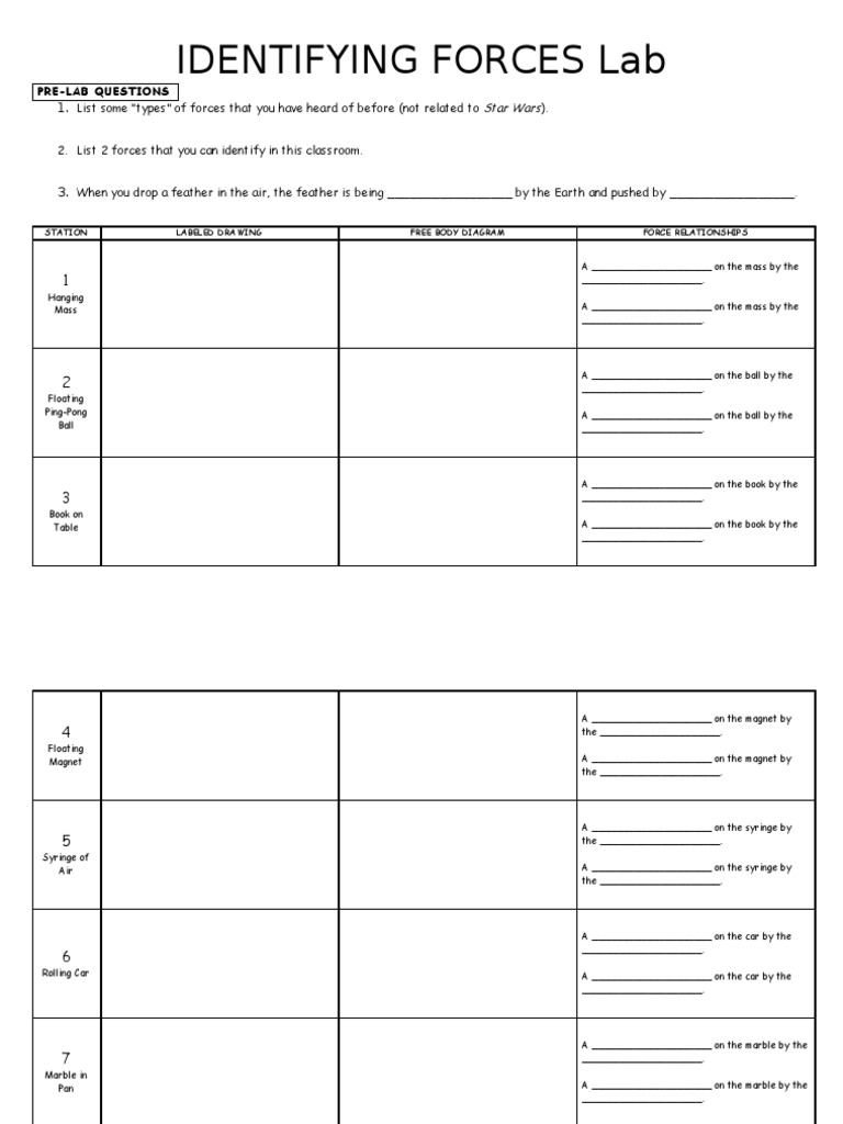Understanding Forces in Physics Lab | PDF | Force | Physical Sciences