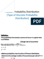Poisson Probability Distribution