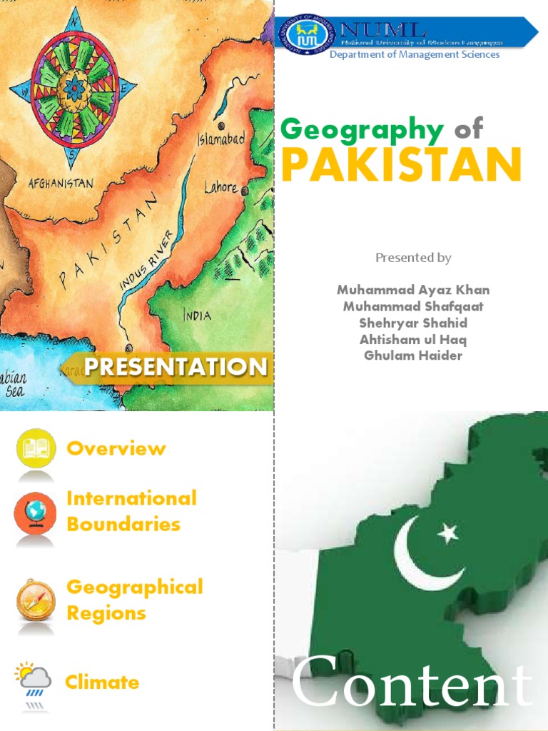 Geography and Resources of Pakistan | PDF | Indus River | Earth Sciences