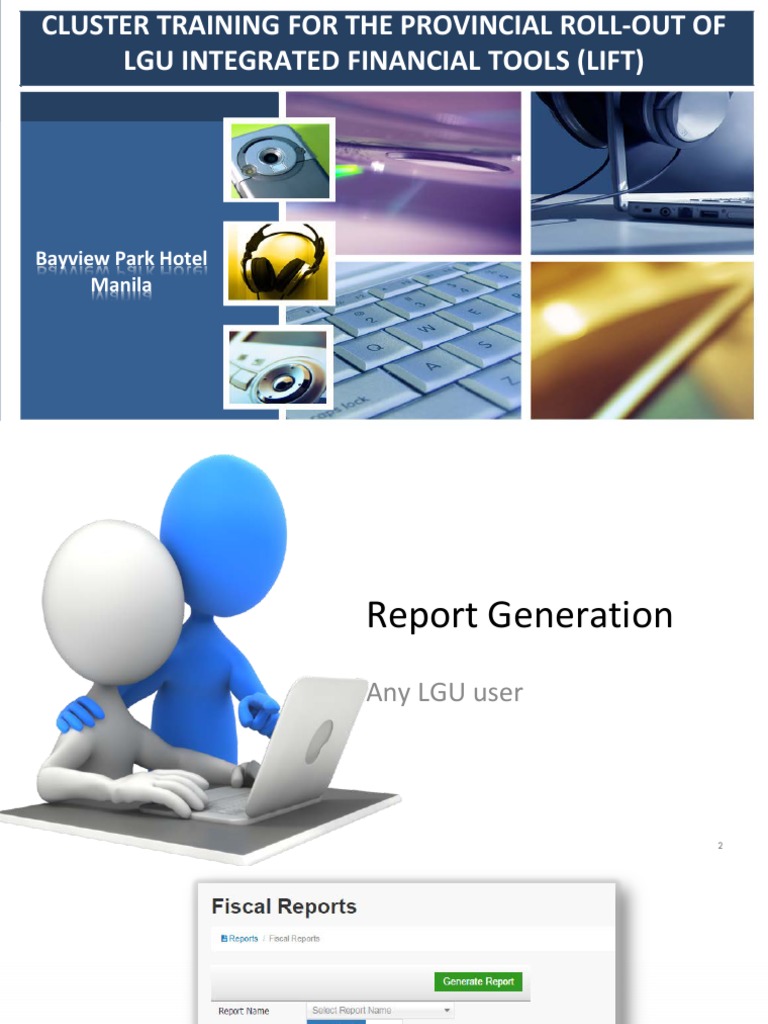LGU Financial Tools Report Generation Guide | PDF | Business