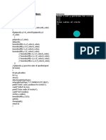 Boundary Fill Algorithm: Program:: Outcome