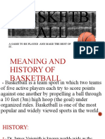 Basketb ALL: A Game To Be Played and Make The Best of IT.