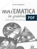 Matematica in Gradinita. Ghid Pentru Educatoare