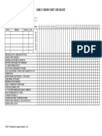 Daily Crash Cart Checklist