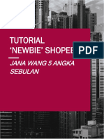 Tutorial 'Newbie' Berniaga Di Shopee (E-Book)