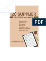 20 Hot Supplier Untuk Dropship - Borong Di Malaysia (EBook) 5.0