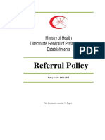 Refferal Policy
