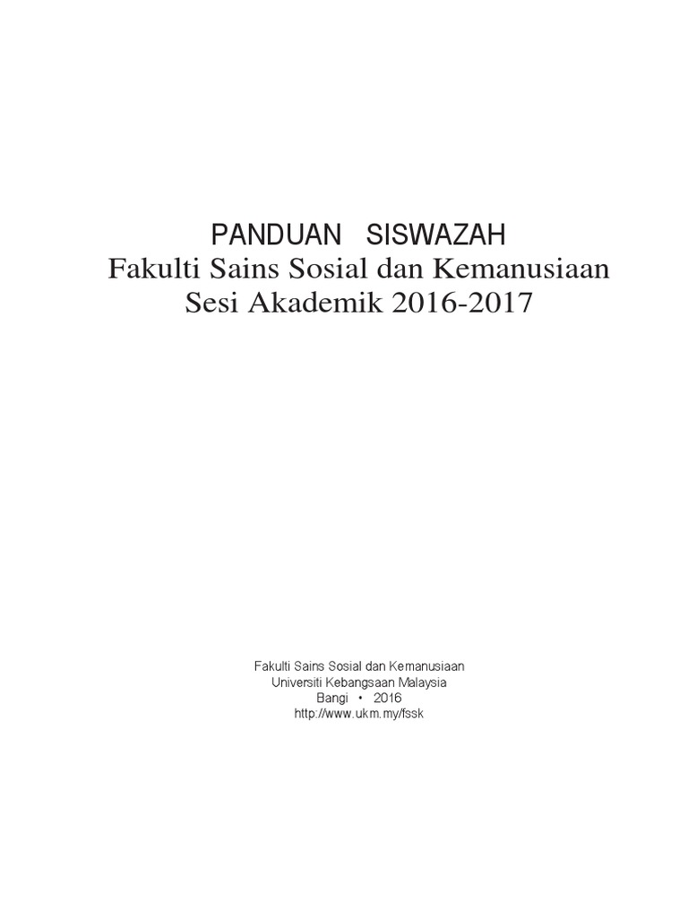 Buku Panduan Siswazah Min Pdf Pdf