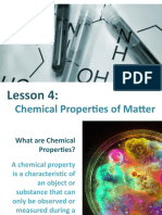 Chemical Properties of Matter: Lesson 4
