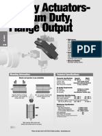 RR36 & RR46-Medium - Duty - Flange Output - Rotary Actuator PDF