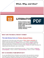 Literature: What, Why, and How?