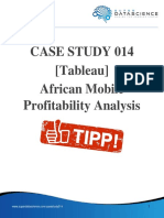 African Mobile Profitability Analysis with Tableau