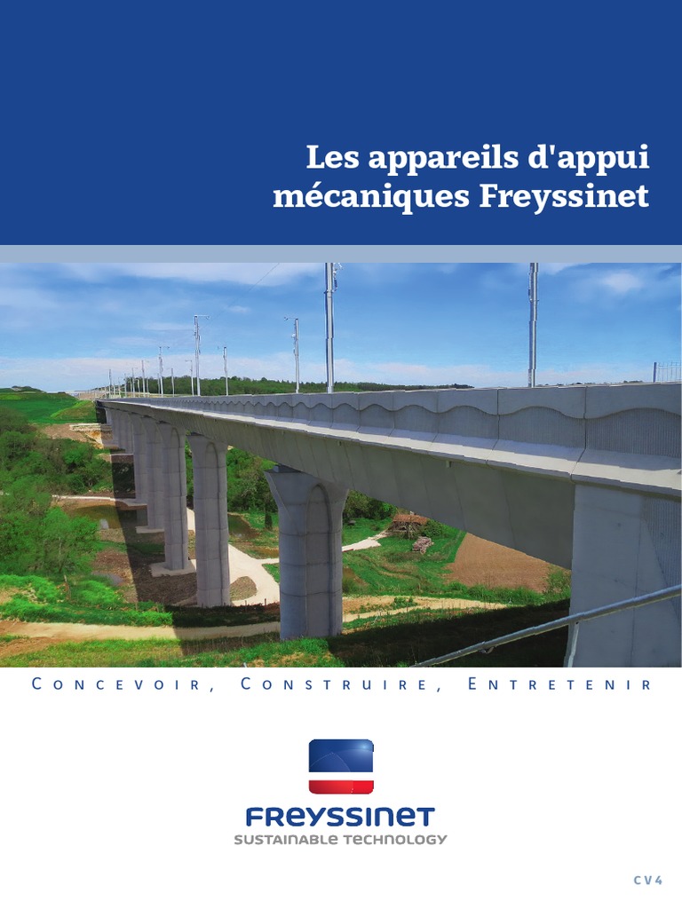 Freyssinet Appuis Mécaniques - FR V01 | PDF | Pont | Ingénierie civile