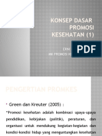 Konsep Promkes - 1