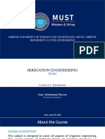 Mirpur University of Science and Technology (Must), Mirpur Deparment Civil Engineering