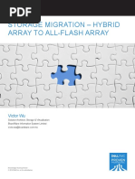 Storage Migration - Hybrid Array To All-Flash Array: Victor Wu