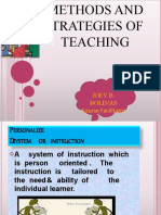 METHODS OF TEACHING Lesson 6