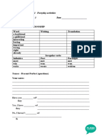 Unit 11 Everyday Activities Lesson 1 Date