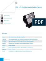 FLOODLIGHT  400W Metal halide