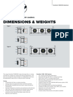 Dimensions & Weights: Goedhart® ZGB/ZGZ Air Coolers
