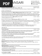 CV Aizaz PDF