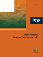 Trade Relations Between Pakistan and India