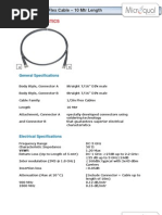 (52621001078) DM - DM Half Inch Flex Jumper Spec Sheet