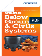 Below Ground & Civils Systems: Trade Price List