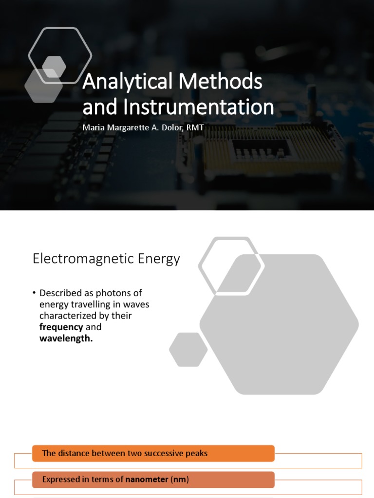 Week 4 Analytical Methods and Instrumentation | PDF | Chromatography ...