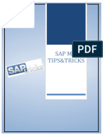 SAP MM Tips & Tricks