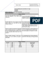 Project Brief: Project Title Service Component Cwts Slab Project Duration Project Beneficiaries Project Summary