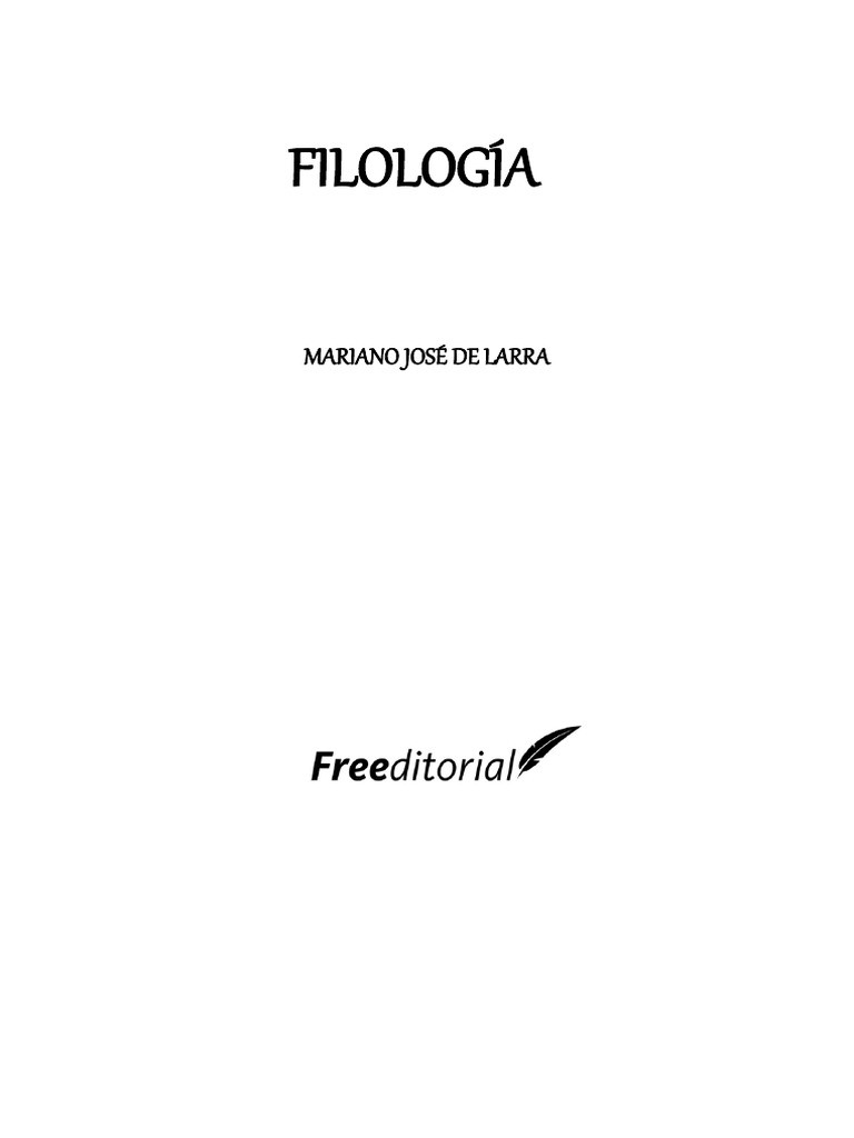 Filología | PDF