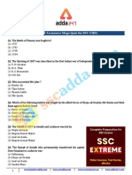 Formatted GA Mega Quiz For SSC CHSL PDF