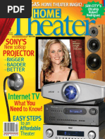 Home Theater Magazine April 2006 | PDF | Loudspeaker | Electronics