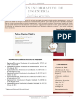 Boletín Informativo Facultad de Ingeniería PDF