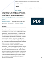 Looking at The Carcinogenicity of Human Insulin Analogues Via The Intrinsic Disorder Prism - Scientific Reports PDF